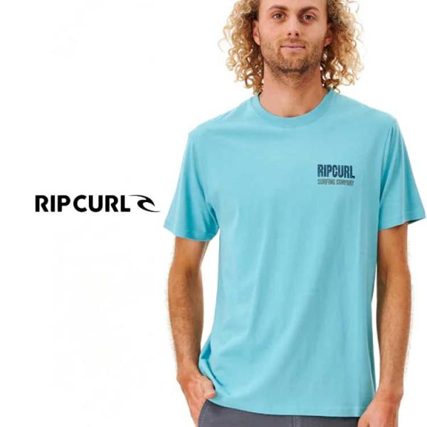 (RIPCURL/リップカール) CTEZL9 HERITAGE TEE  半袖 Tシャツ メンズ ...