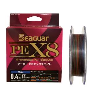 (Seaguar/シーガー) シーガー PE X8 200m 0.4号 (228795) PEライン｜a-k-k