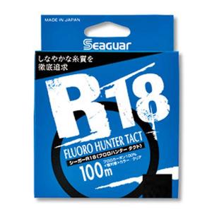 クレハ シーガーR18フロロリミテッドハードBASS 80m 14, 16, 20Lb 3.5