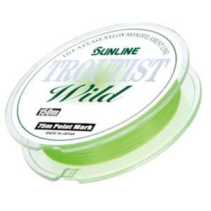 【SUNLINE/サンライン】トラウティストワイルド 20LB 150ｍ 609017 スーパーマットグリーン ライン ナイロン ルアーライン ルアー用 トラウト｜a-k-k