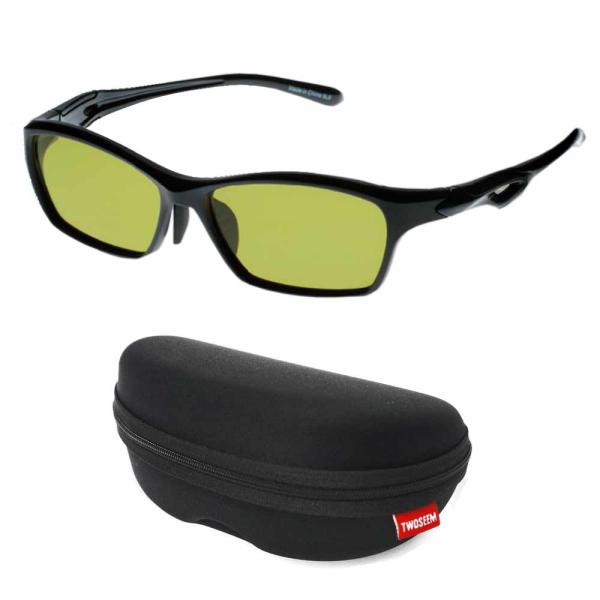 (TWOSEEM/ツーシーム) TSC-Graham/Yellow (030057) 偏光サングラス...