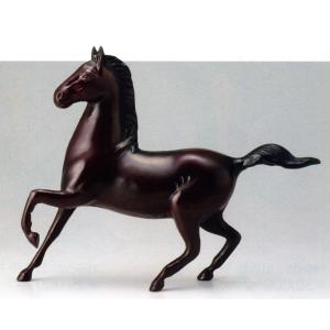 馬の置物 勇馬 13号 高岡銅器の置物／送料無料 : 檜屋美術館 - 通販