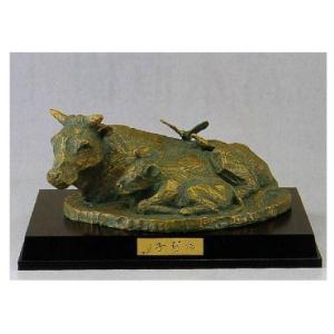 日本彫刻界の最高峰 26-04 文化勲章授章 北村西望 作品 月に兎