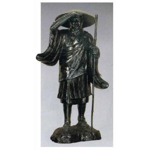 通産大臣指定伝統的工芸品　親鸞聖人　70号 70-60　般若純一郎　床の間　置物　仏具　仏像　銅像