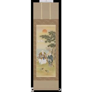 水墨山水 森義兼作 尺五立 掛け軸 美術品 高橋晨「水墨山水（滝）」掛軸（尺五立） | 吉村唐木店 WEBSHOP