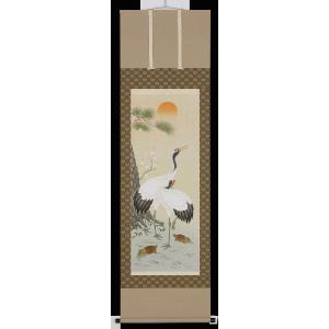 真作/玉象/松竹梅鶴亀図/大幅/花鳥図/正月掛軸/祝/掛軸☆宝船☆AG-484 img56247694.jpg