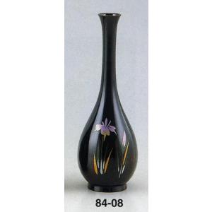 花器 薄端｜ 尺1富士山水 ｜剛信作 銅製 紙箱入り【高岡銅器】d94-03