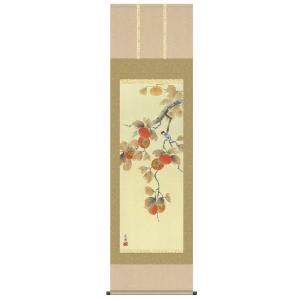 掛け軸 芙蓉 美術名典掲載作家 原田快元 掛軸 全国送料無料 : 古都