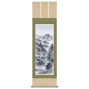 Aー86〉品名：掛軸 佐々木瑞章 作「四季花」（日本画） 【公式通販】