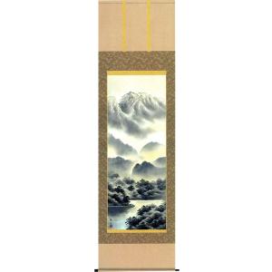 掛け軸 竹に雀／三浦大幹 「美術名典掲載作家」 肉筆100％ 掛軸