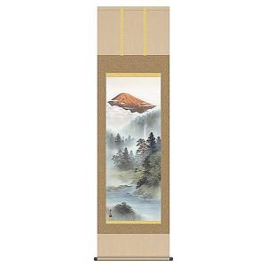 掛け軸 竹に雀／三浦大幹 「美術名典掲載作家」 肉筆100％ 掛軸 全国