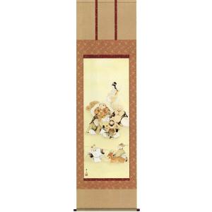 掛け軸 竹に雀／三浦大幹 「美術名典掲載作家」 肉筆100％ 掛軸