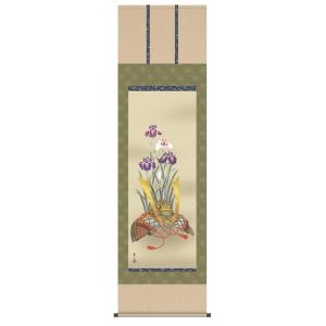 掛軸 水墨山水／小泉鉄洞 美術名典掲載作家 肉筆 掛け軸 全国送料無料