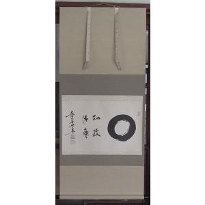 茶道具　掛軸　前大徳福本積應筆　一行書　「青山緑水」　共箱　C　R4123 楽天市場】臨済宗 大徳寺派 宝林寺 福本積応筆 一行 円相無尽蔵