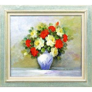 絵画 油絵 朝焼け (谷口春彦) 【肉筆】【油絵】【10号