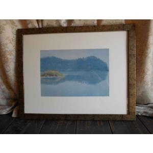 平山郁夫 『夕陽の砂漠』 岩絵具方式複製画 : 内田画廊 - 通販