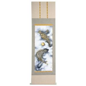 掛け軸 芙蓉 美術名典掲載作家 原田快元 掛軸 全国送料無料 : 古都
