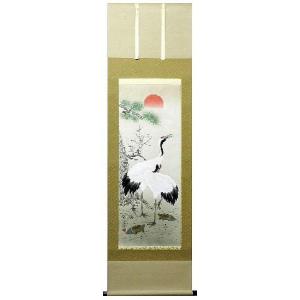 掛け軸 勤農耕作図 藤吉正勝 美術年鑑掲載作家 号 五万五千円 尺八