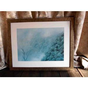 伊吹 浩一 『 桜島 』 絵画 油絵 F4号 風景画 全国送料無料 : 古都