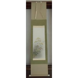 掛け軸 大橋秀麗 『 富士 』 俳画 西行法師 紙本 希少 茶道具 掛軸 美品 掛け軸 滝／大橋秀麗 肉筆 美術年鑑掲載作家 掛軸 全国送料無料