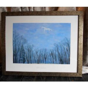 東山魁夷 風吹く浜 絵画 複製画 : 古都-京都 掛け軸専門店文永堂