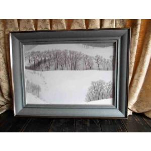 掛軸 堀江晴翠 水墨山水 肉筆保証 掛け軸 美術名典掲載作家 : 古都