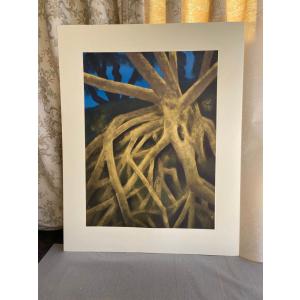 東山魁夷 道 絵画 額縁 額絵 マット付き 東山魁夷 道 絵画 額縁 額絵 マット付き - メルカリ