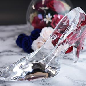 ガラスの靴 ハイヒール型装飾品 シンデレラ 結婚式 シンデレラ ガラスの靴 クリスタル CH-1 ハイヒール プロポーズ 結婚