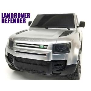 ラジコンカー#RCランドローバー ディフェンダーLAND ROVER DEFENDER#ピーナッツクラブ/シルバー