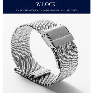 腕時計ベルト 時計バンド メッシュ ステンレス...の詳細画像4