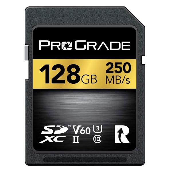 ProGrade Digital SDXC UHS-II V60 GOLD 128GB メモリーカー...