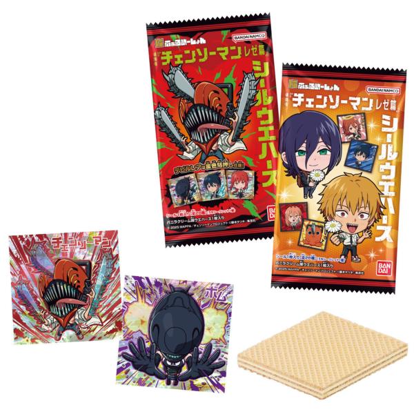 バラ売り10個セット にふぉるめーしょん 劇場版『チェンソーマン レゼ篇』シールウエハース 静岡倉庫