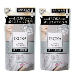 IROKA イロカ　洗濯用洗剤　つめかえ用　ベースアップ　クレンズ　20袋セット フレア フレグランス IROKA 洗濯洗剤 ベースアップクレンズ つめかえ用