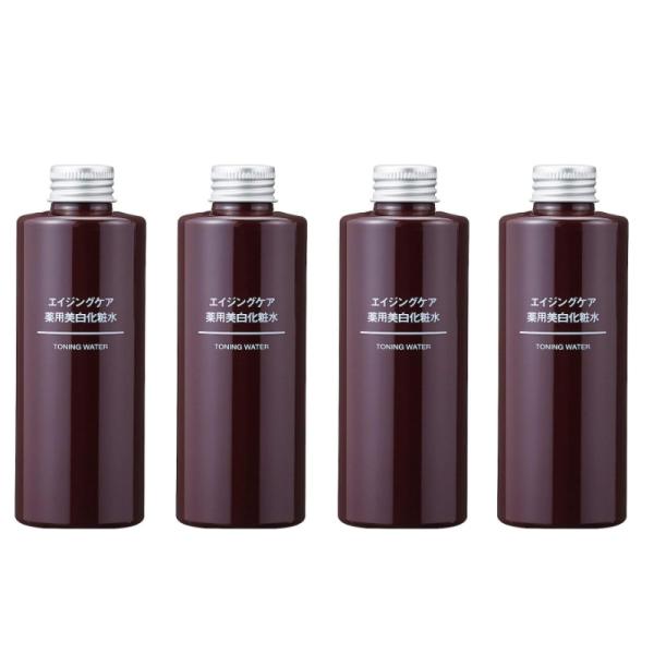 4本セット　無印良品 エイジングケア薬用美白化粧水 200mL 82926835 栃木倉庫