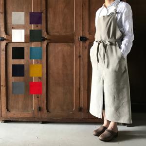fog linen work（フォグリネンワーク） リネンフルエプロン ローズ