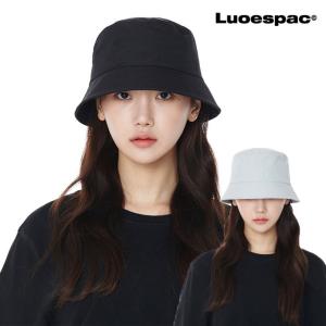 ルオエスパック バケットハット LUOESPAC 正規販売店 OVERFIT NYLON BUCKET HAT オーバーフィット ナイロン バケット ハット BLACK LIGHT GRAY LP9417 ACC