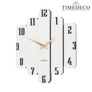 タイムデコ 掛け時計 TIMEDECO 正規販売店 Step Clock ステップ クロック White ホワイト ウォールクロック おしゃれ インテリア雑貨 韓国雑貨 Timedeco01 ACC｜a-labs