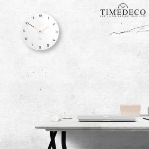 タイムデコ 掛け時計 TIMEDECO 正規販売店 White Modern Rosegold Wall Clock ホワイト モダン ローズゴールド ウォール クロック ホワイト Timedeco03 ACC｜a-labs