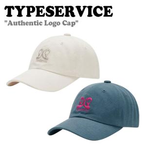 タイプサービス ボールキャップ Typeservice メンズ レディース Authentic Logo Cap オーセンティック ロゴ キャップ BEIGE ベージュ BLUE ブルー MHTA02 ACC｜a-labs
