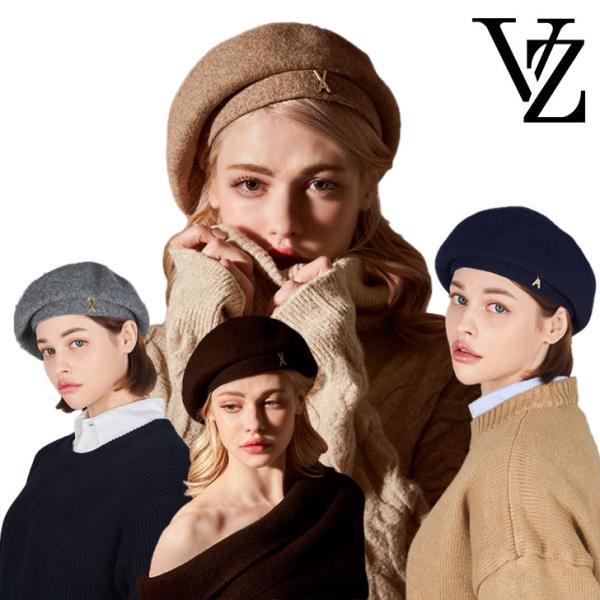 バザール ハンチング VARZAR 正規販売店 Stud logo wool beret スタッド ...