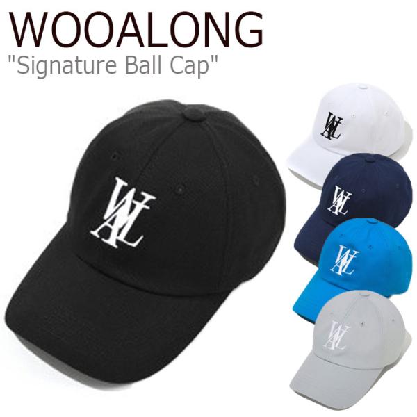 ウアロン キャップ WOOALONG SIGNATURE BALL CAP シグネチャー ボールキャ...