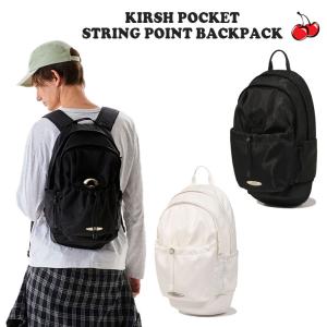 キルシー リュック KIRSH 正規販売店 POCKET STRING POINT BACKPACK ポケット ストリング ポイント バックパック 全2色 KPSRBBP502M バッグ｜a-labs