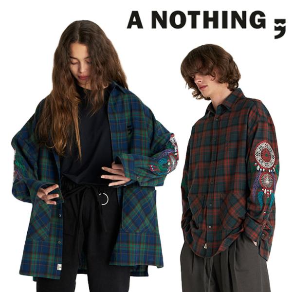 エーナッシング 長袖 A NOTHING 正規販売店 DREAMCATCHER DROP-SHOUL...