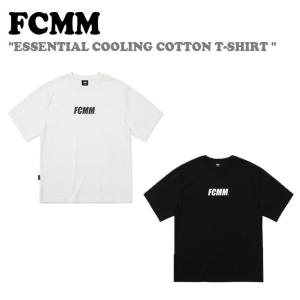 エフシーエムエム Tシャツ FCMM ESSENTIAL COOLING COTTON T-SHIRT エッセンシャル クーリング コットンTシャツ WHITE BLACK FA1TSL05-WT/BK 半袖 ウェア｜a-labs