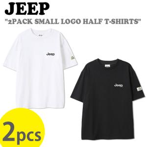ジープ 半袖Ｔシャツ Jeep 2PACK SMALL LOGO HALF T-SHIRTS 2枚セット スモールロゴ ハーフ Tシャツ WHITE BLACK JO5TSU153 JN5TSU152 JP5TSU159 ウェア｜a-labs