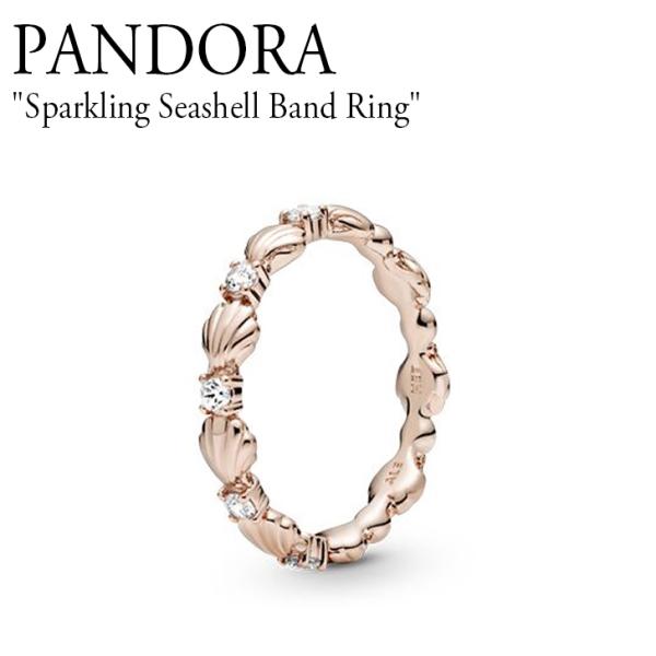 パンドラ リング 指輪 PANDORA Sparkling Seashell Band Ring ス...