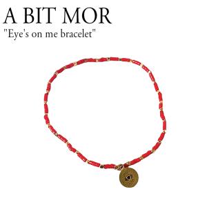【即納】アビットモア ブレスレット A BIT MOR レディース Eye's on me bracelet アイズ オン ミ ブレスレット RED レッド 韓国アクセサリー eyonmebrlt ACC｜a-labs