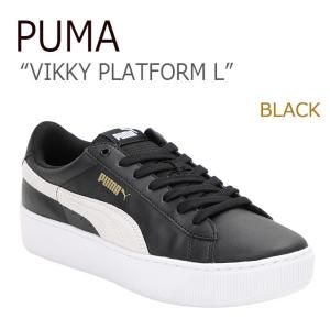 black puma vikky platform