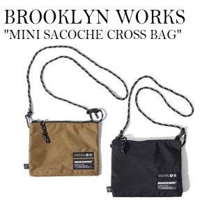 ブルックリン ワークス クロスバッグ BROOKLYN WORKS MINI SACOCHE CROSS BAG ミニ サコッシュ BLACK 黒 TAN 茶色 バッグ 1861947 OTTD｜a-labs