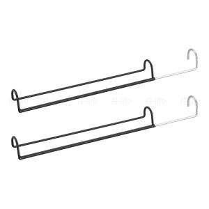 クローゼット ダブル 収納ハンガー 伸縮 2個...の詳細画像5